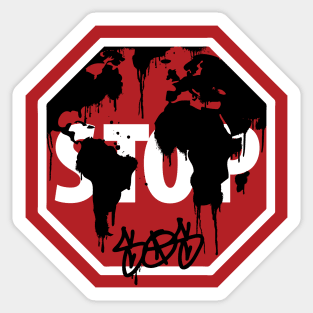 SOS Sticker